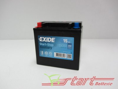 Exide Start&Stop Auxiliary 12V 15Ah